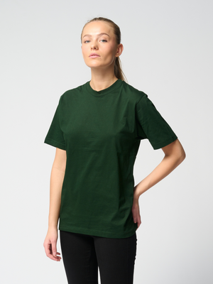 Oversized T-shirt - Bottle Green