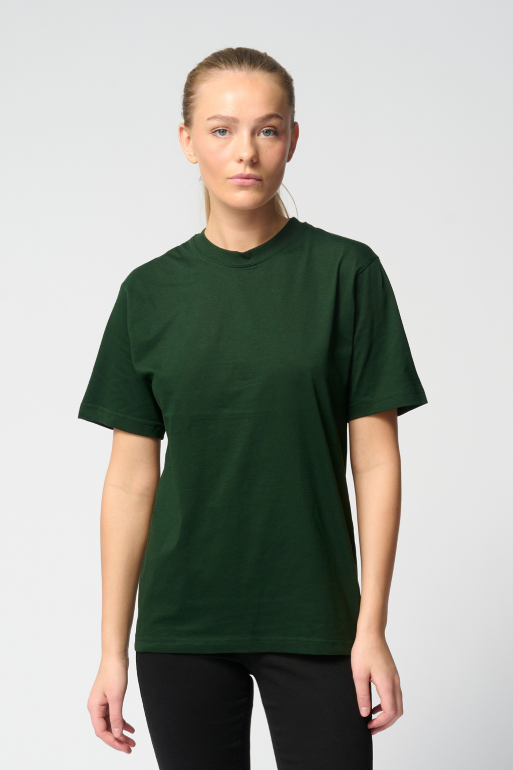 Oversized T-shirt - Bottle Green