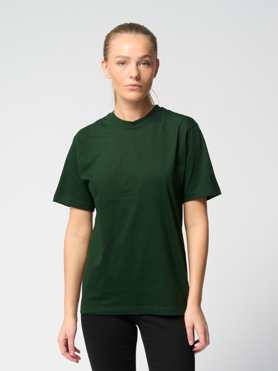 Oversized t-shirt - Bottle Green - TeeShoppen - Grøn