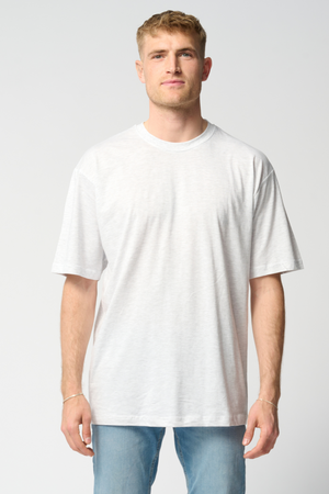 Oversized T-shirt - Lysegrå