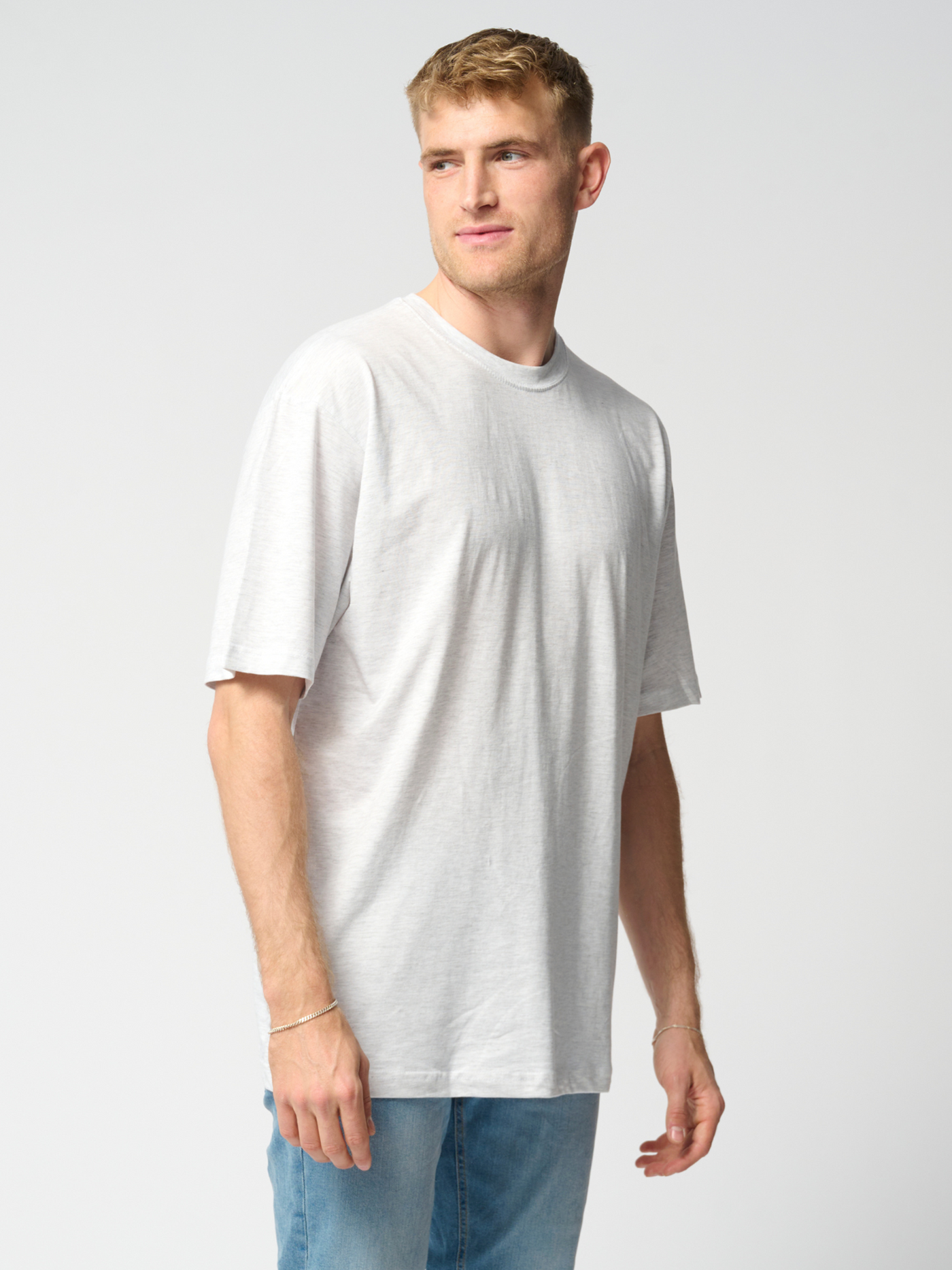 bekvemmelighed Geometri Pris Oversized T-shirt - Lysegrå | TeeShoppen