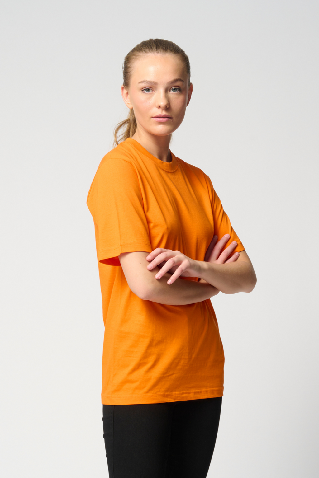 Oversized T-shirt - Orange