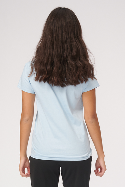 Basic T-shirt - Sky Blue - TeeShoppen - Blå 2