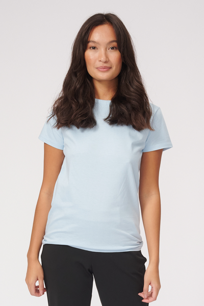 Basic T-shirt - Sky Blue - TeeShoppen - Blå