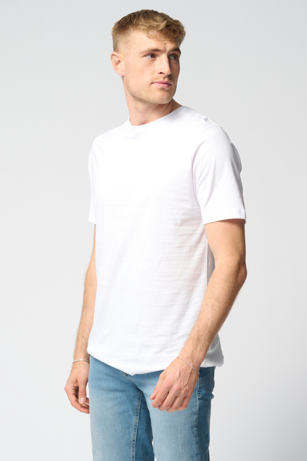 Basic T-shirt - Hvid