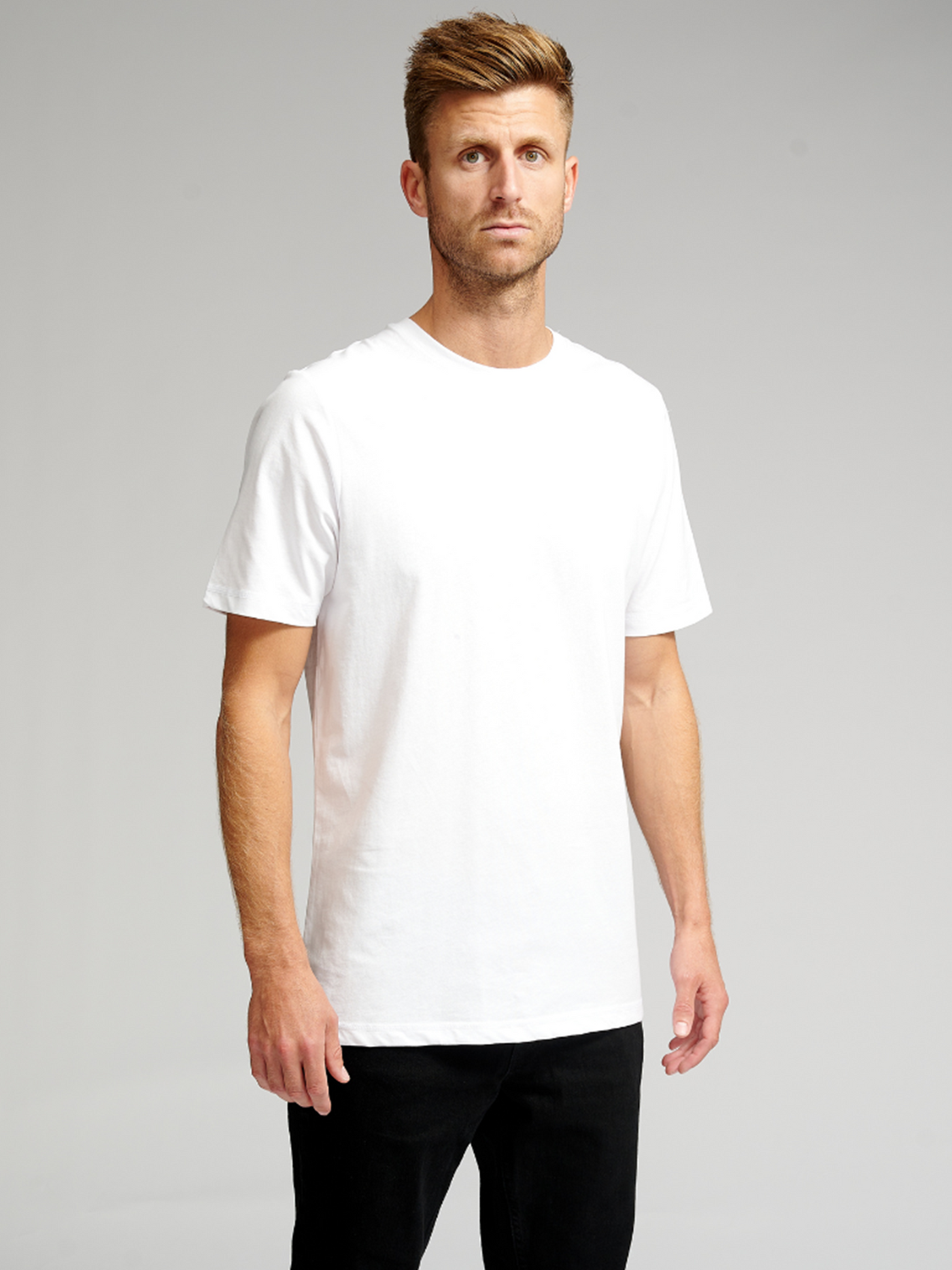 restaurant affald Forstærker Basic T-shirt - Hvid | TeeShoppen