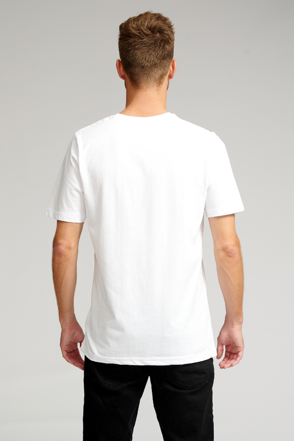 Basic T-shirt - Hvid