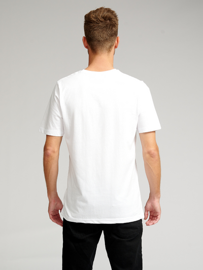 Basic T-shirt - Hvid - TeeShoppen - Hvid 6