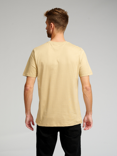 Basic T-shirt - Sand - TeeShoppen - Sand/Beige 4