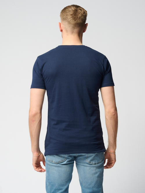 Muscle T-shirt - Navy - TeeShoppen - Blå