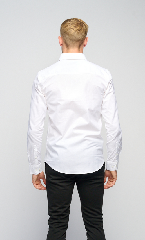 Den Originale Performance Oxford Skjorte - Hvid - TeeShoppen - Hvid