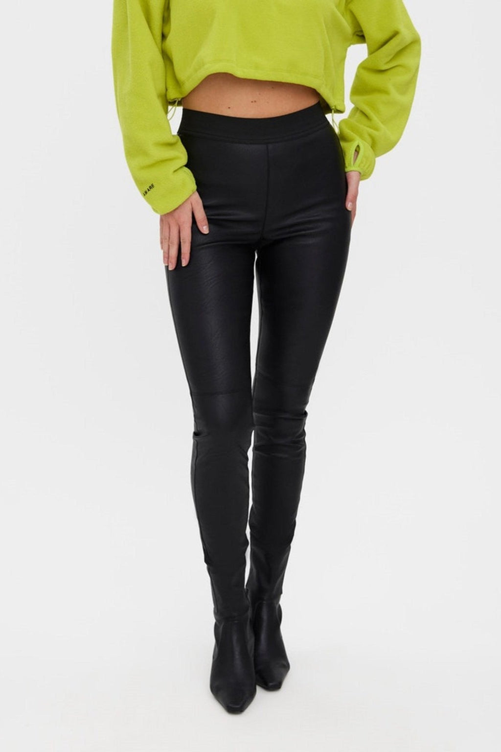 Storm Cut Leggings - Sort