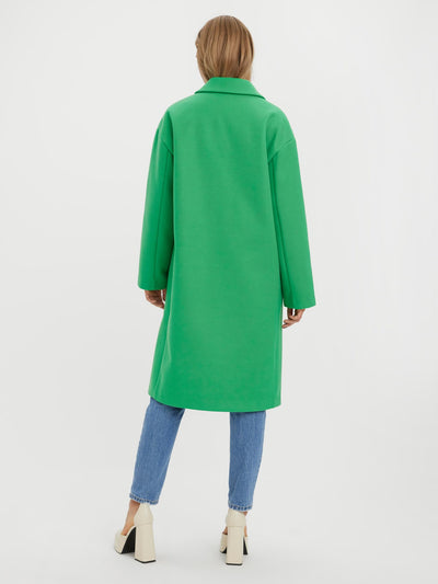 Fortune Lyon Coat - Bright Green - Vero Moda - Grøn 4