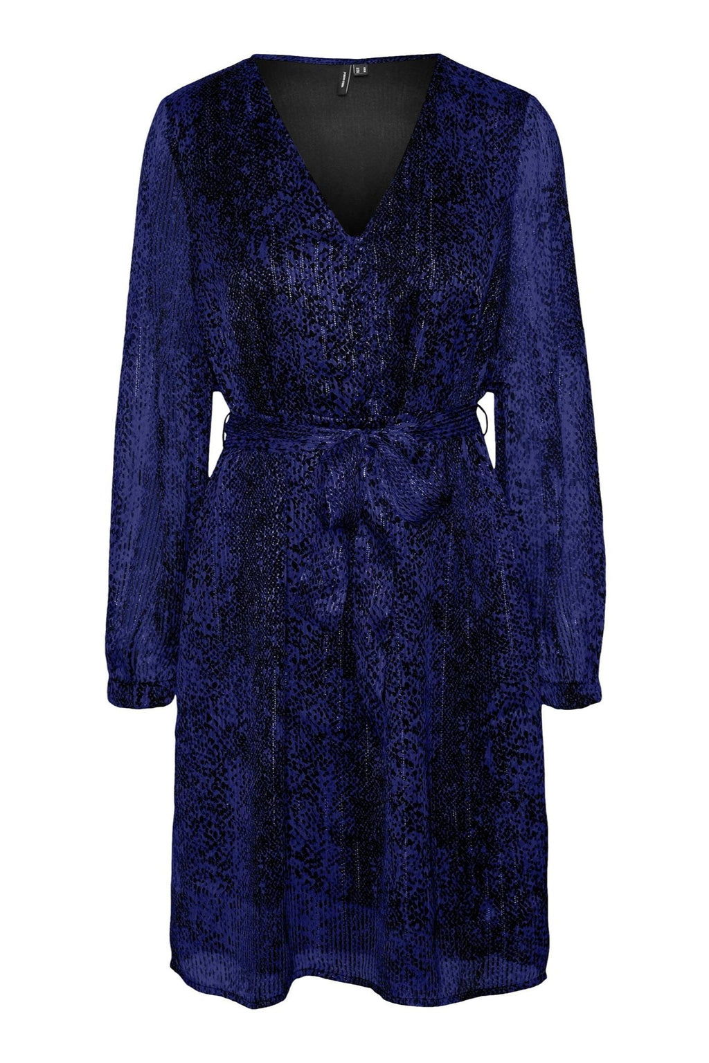 Nala V-neck Kjole - Sodalite Blue