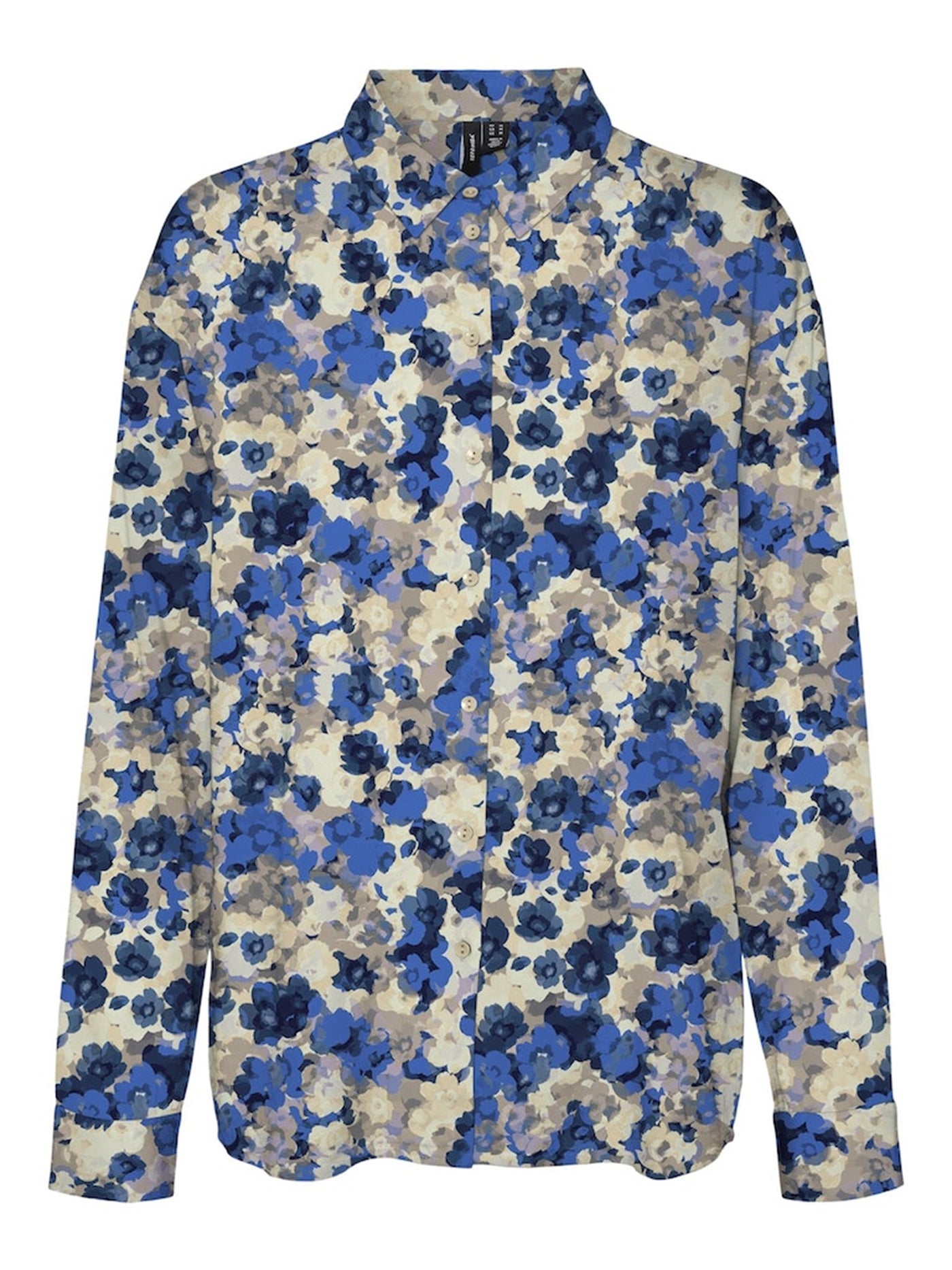 Elly Langærmet Skjorte - Nautical Blue - Vero Moda - Blå 5