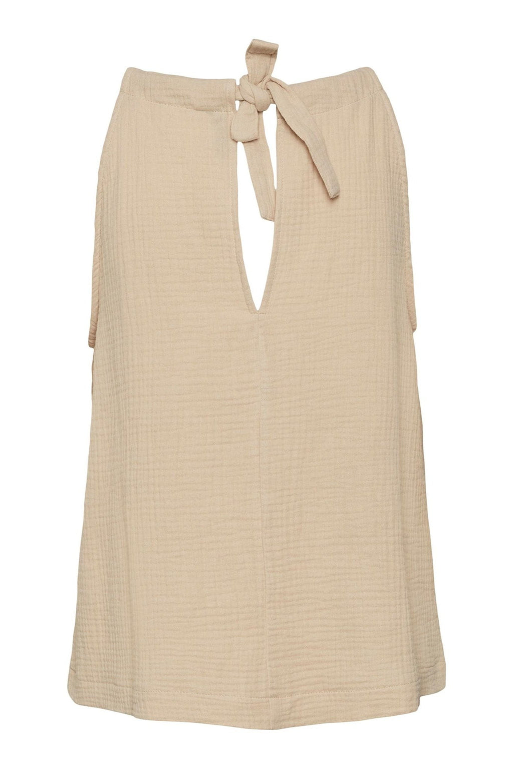 Natali Halterneck Top - Irish Cream