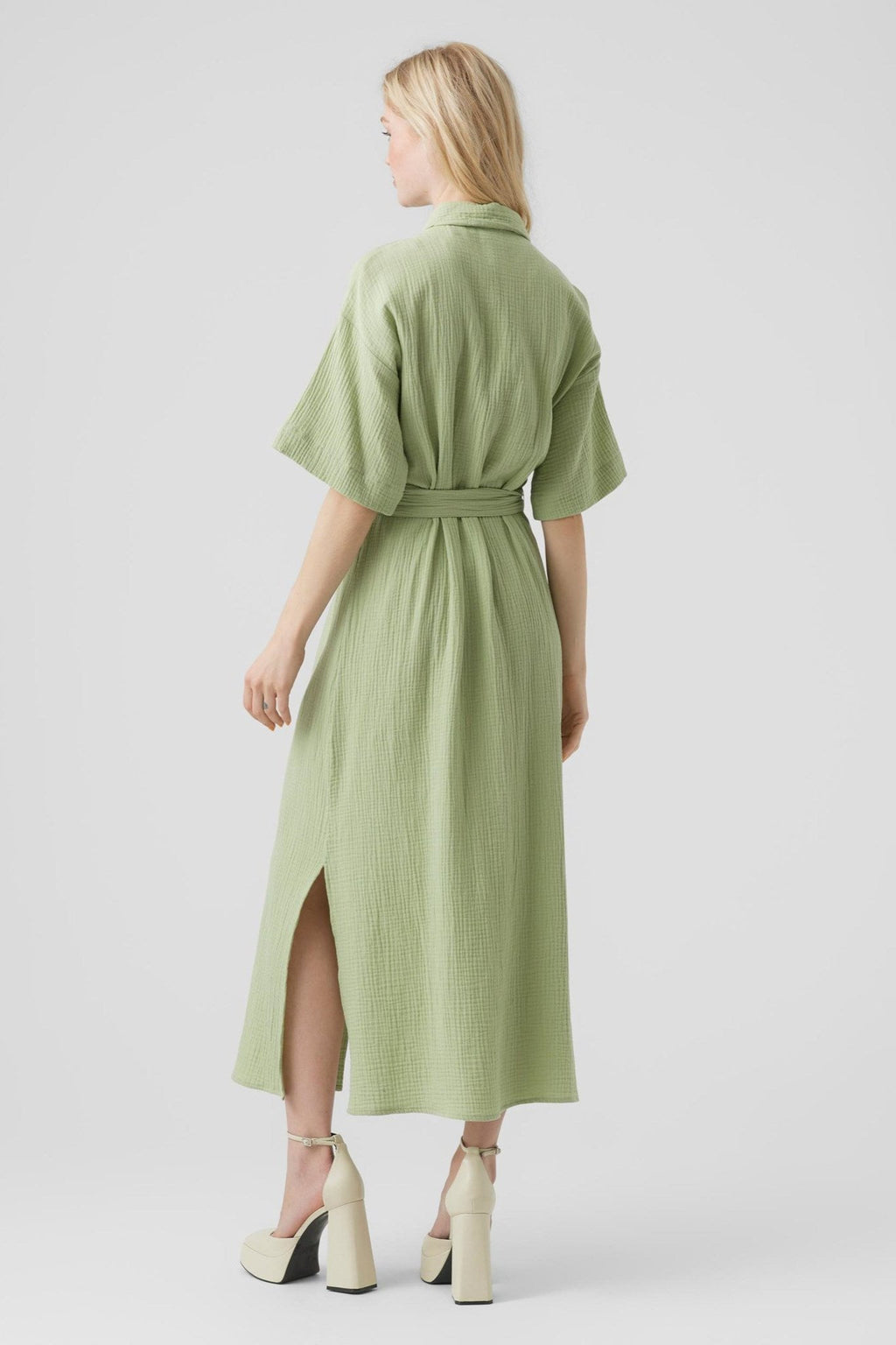 Natali Maxi Kjole - Reseda