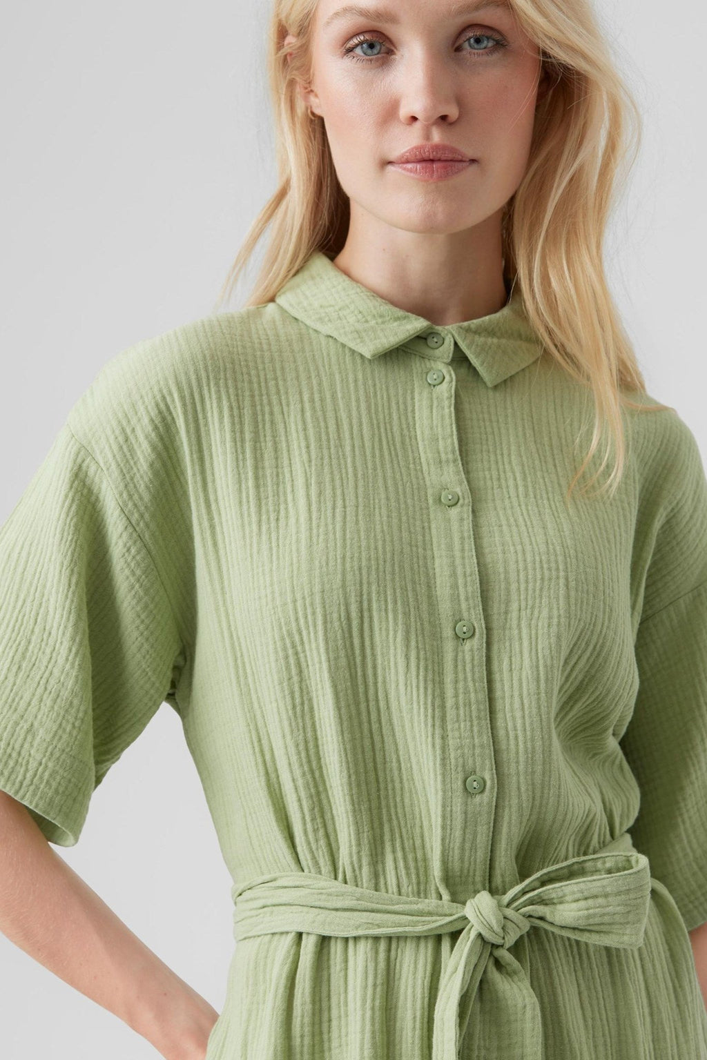 Natali Maxi Kjole - Reseda