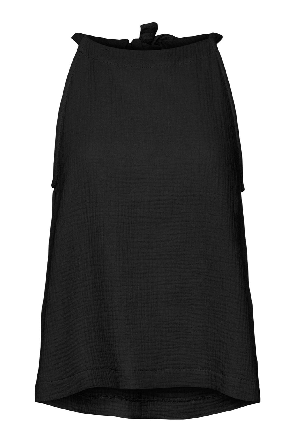 Natali Halterneck Top - Sort