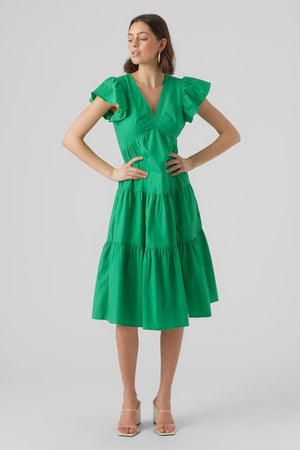 Jarlotte Maxi Kjole - Bright Green