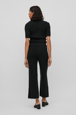 Kasley Flared Pants - Sort