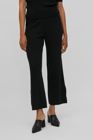Kasley Flared Pants - Sort
