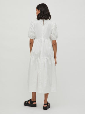 Donna 2/4 Dress - Hvid - VILA - Hvid