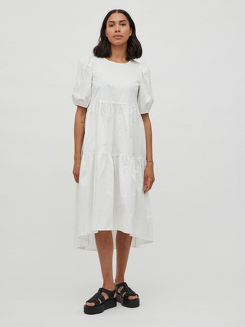 Donna 2/4 Dress - Hvid - VILA - Hvid